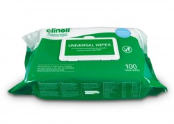 Clinell Universal Wipes 100 Pack